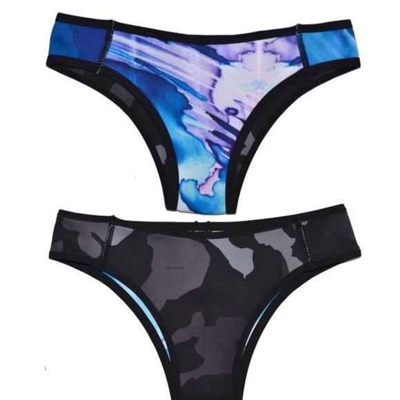 Akela Surf Cheeky Cut Reversible Laure Swim Bikini Bottom - Picture 1 of 5